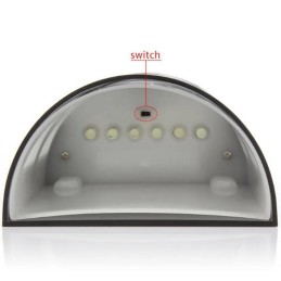 Aurinkokennovalaisin 6 LED IP55 | Hämärätunnistin