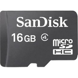 SanDisk 16GB microSDHC -muistikortti (Class 4) | Luotettava tallennustila