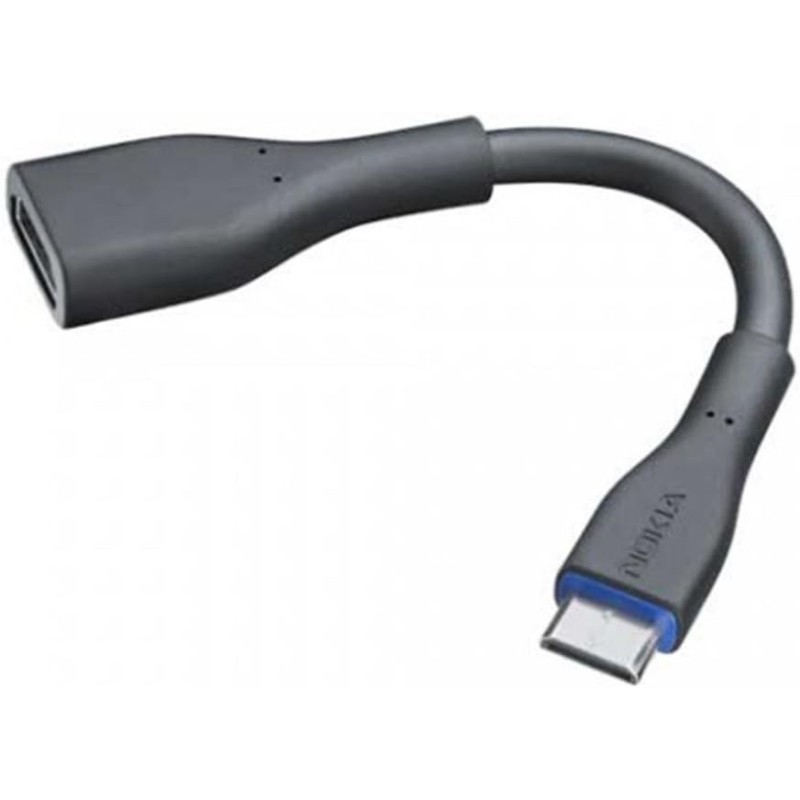 Alkuperäinen Nokia CA-156 HDMI-adapteri | Micro HDMI naaras