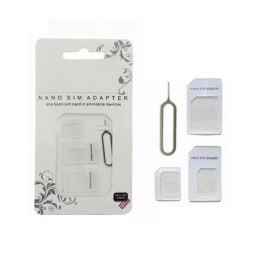 Nano SIM -adapterisarja (3-in-1) | Muuta SIM-korttisi kokoa