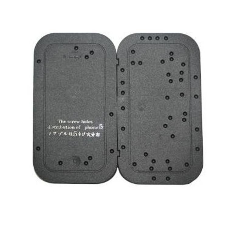 iPhone 5 sijoittelualusta | ruuvit oikeaan paikkaan