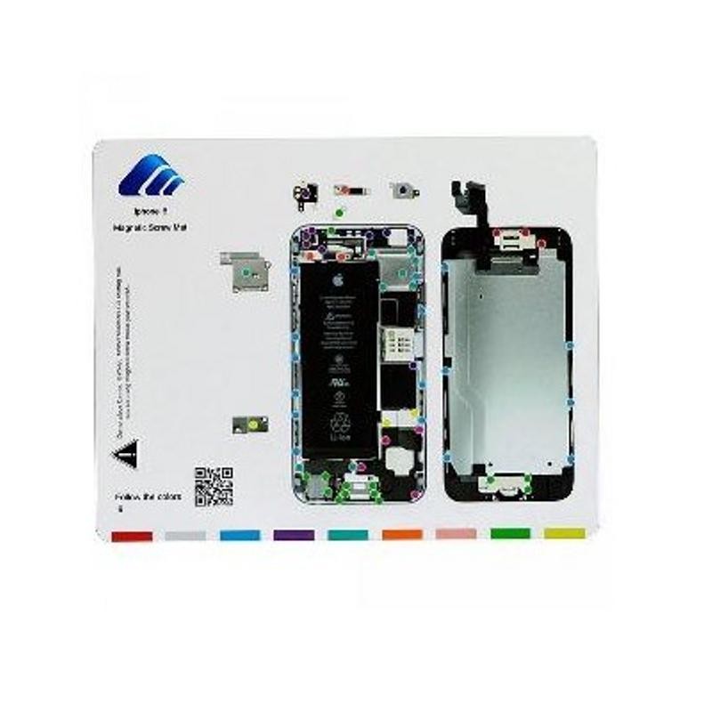 Magneettinen Ruuvialusta iPhone 6 | Huoltomatto ruuvijärjestykselle