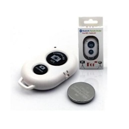 Bluetooth-etälaukaisin iOS & Android | Valkoinen kameran kauko-ohjain