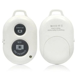 Bluetooth-etälaukaisin iOS & Android | Valkoinen kameran kauko-ohjain