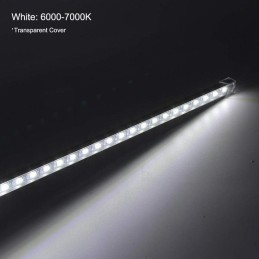 USB LED-valolista kytkimellä | 35cm Kylmän valkoinen | 500lm Alumiini