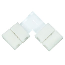 L-mallinen LED-kulmaliitin 10mm | Kulmapala yksivärisille LED-nauhoille