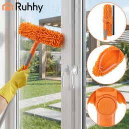 Teleskooppinen ikkunanpesin 3-in-1 | 1,8 m varsi | 180° kääntyvä pää