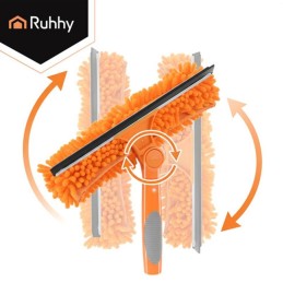 Teleskooppinen ikkunanpesin 3-in-1 | 1,8 m varsi | 180° kääntyvä pää