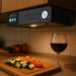 BLOW RK1 Keittiöradio DAB+/FM | Bluetooth | LED-valo | Kaapin alle asennettava