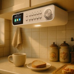 BLOW RK2 Keittiöradio DAB+/FM | Bluetooth | LED-valo | Kaapin alle