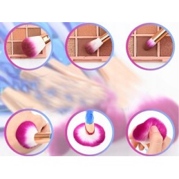 Sivellinsarja 20 kpl | Ammattimaiset meikkisiveltimet | Synteettinen karva