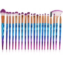 Sivellinsarja 20 kpl | Ammattimaiset meikkisiveltimet | Synteettinen karva