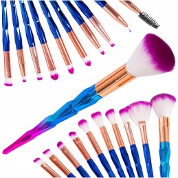 Sivellinsarja 20 kpl | Ammattimaiset meikkisiveltimet | Synteettinen karva