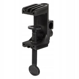 Työpöytäkiinnike arkkitehtivalaisimelle | Max 5 cm taso | Musta