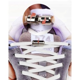 oustavat kengännauhat metallilukolla | Solmimattomat nauhat 100 cm