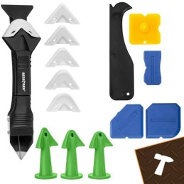 Bigstreen silikonityökalusarja | 14 osaa saumaukseen ja viimeistelyyn