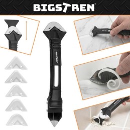 Bigstreen silikonityökalusarja | 14 osaa saumaukseen ja viimeistelyyn