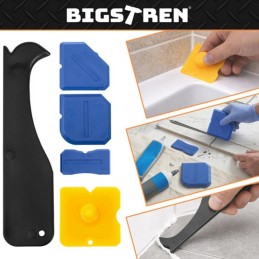 Bigstreen silikonityökalusarja | 14 osaa saumaukseen ja viimeistelyyn