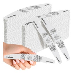 Soulima kynsiviila 100/180 | 100 kpl suurpakkauksen Slim Zebra -vene