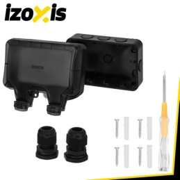 Vesitiivis ulkopistorasia IP66 | Kaksiosainen 230V 16A