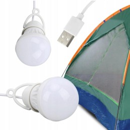 USB-LED-Lamppu 5W Koukulla | Retkivalo & Varavirtalähdevalo