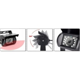 Peruutuskamerasarja + 7" Monitori | 12V/24V