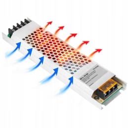 Slim LED-virtalähde 24V 5A 120W | Ohut 18mm