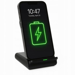 Langaton Qi-latausteline 15W | Pikalataus | Blow | Musta