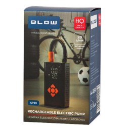 Sähkökompressori 60W | Kannettava akkupumppu 5000 mAh