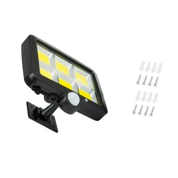 LED-aurinkokennovalaisin Blow 30W | Liiketunnistin & hämäräkytkin