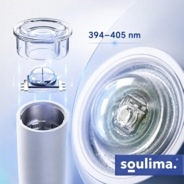 Mini UV-kynsilamppu Soulima | Langaton + teline | LCD-näyttö