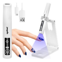 Mini UV-kynsilamppu Soulima | Langaton + teline | LCD-näyttö