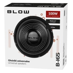 Blow B-165 bassokaiutin 8 Ohm | 6.5" Woofer 100W