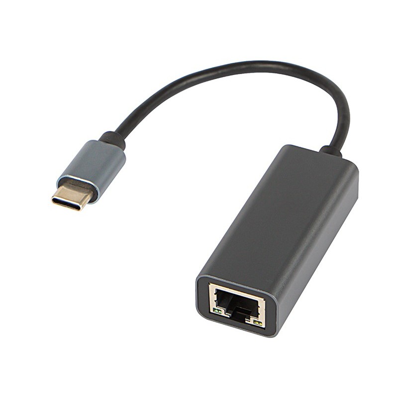 USB-C-verkkokortti RJ45 Gigabit Ethernet | Alumiiniadapteri K-05