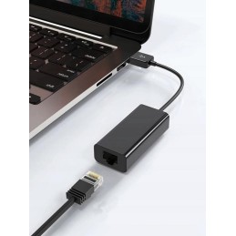 USB-C-verkkokortti RJ45 Gigabit Ethernet | Alumiiniadapteri K-05