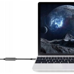 USB-C-verkkokortti RJ45 Gigabit Ethernet | Alumiiniadapteri K-05
