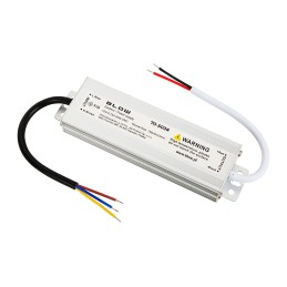 Vedenpitävä LED-virtalähde 12V 3.75A 45W | Slim IP67