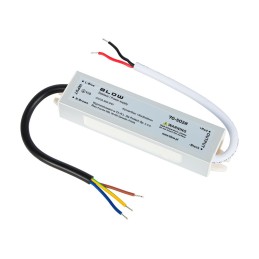 Vedenpitävä LED-virtalähde 12V 3A 36W | Slim IP67