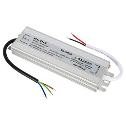 Vedenpitävä LED-virtalähde 12V 10A 120W Ultra Slim IP67 | BLOW