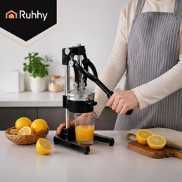 Vipukäyttöinen mehupuristin 40 cm | Valurautainen sitruspuristin