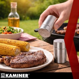 Grillisetti salkussa 26 osaa KAMINER | Grillausvälineet terästä