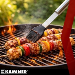 Grillisetti kantolaukussa 3 osaa | Teräksiset grillausvälineet