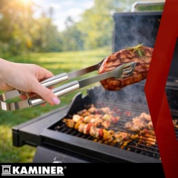 Grillisetti kantolaukussa 3 osaa | Teräksiset grillausvälineet