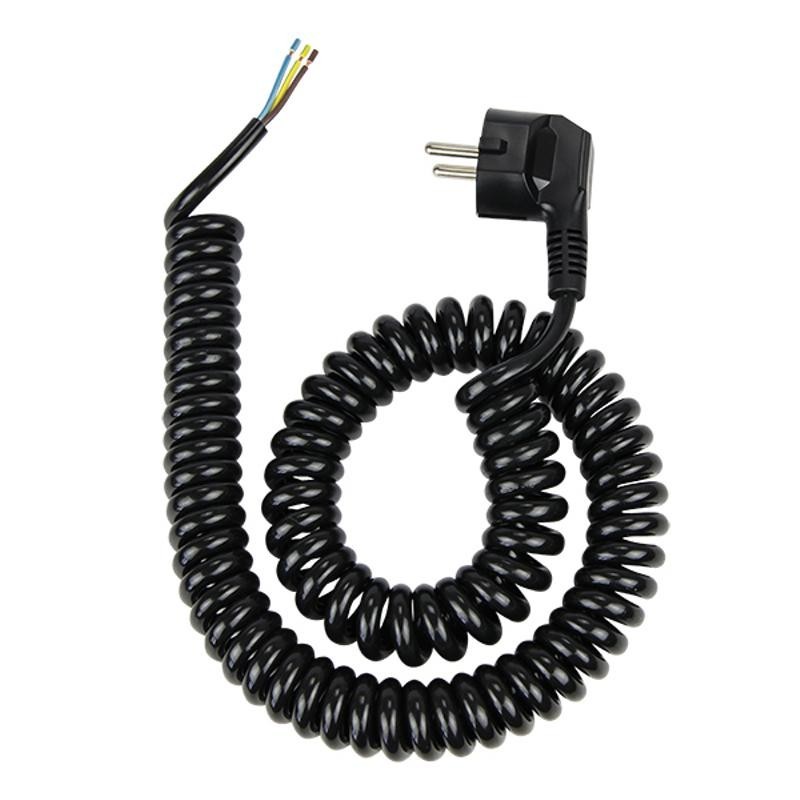 Spiraalivirtajohto S-3 3m 3x1mm | Työkalujen liitäntäkaapeli