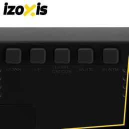 LED-herätyskello värinäytöllä | Digitaalinen pöytäkello