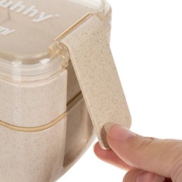 Ekologinen eväsrasia lusikalla ja haarukalla | 2-kerroksinen Lunchbox 750ml