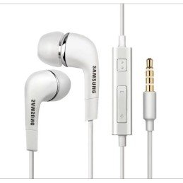 Alkuperäiset Samsung EHS64ASFWE nappikuulokkeet 3,5mm | HF-mikrofonilla