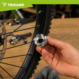 Trizand Polkupyörän Työkalusarja 7-osainen | Keskiötyökalu & Ketjuavain