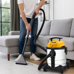 Tekstiilipesuri & Teollisuusimuri 20L 2300W | Tehokas pesevä imuri