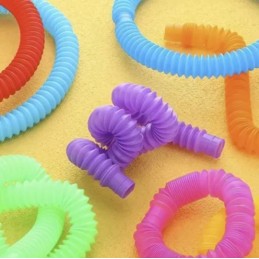 Sensory Tubes Aistiputket 20 kpl | Joustavat sensoriset leluputket